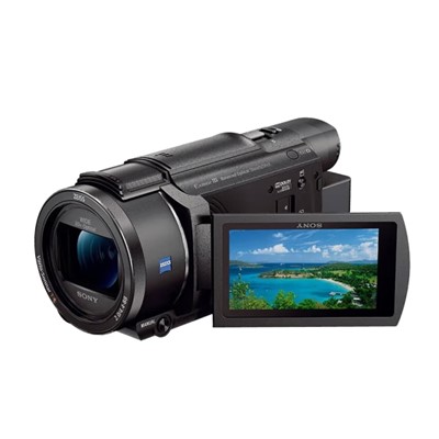 索尼（SONY）FDR-AX60 通用攝像機(jī) 直播4K高清數(shù)碼攝像機(jī) 家用DV攝影錄像機(jī) 5軸防抖（含128G卡+相機(jī)包）